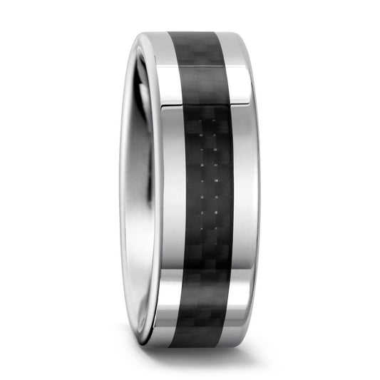 Fingerring Wolfram, Carbon