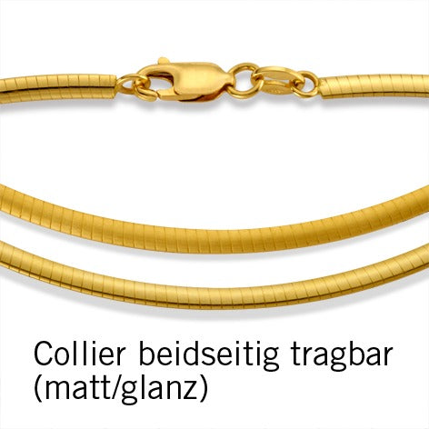 Collier 750/18 K Gelbgold