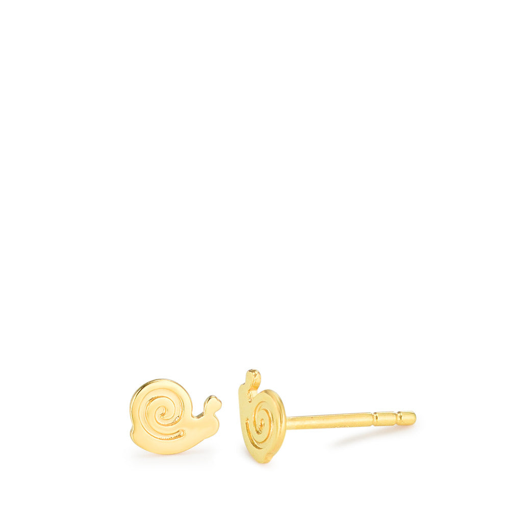 Ohrstecker 375/9 K Gelbgold Schnecke