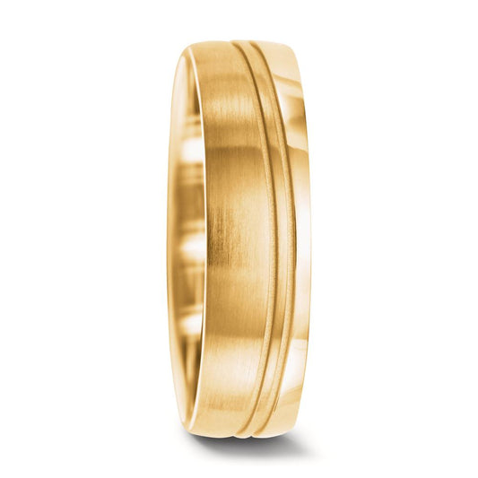 Partnerring 750/18 K Gelbgold