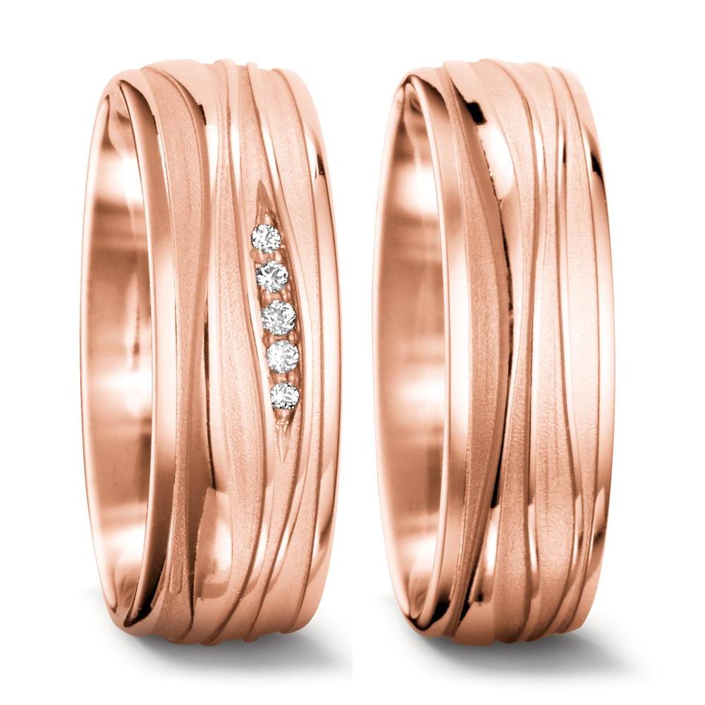 Partnerring 750/18 K Rosegold