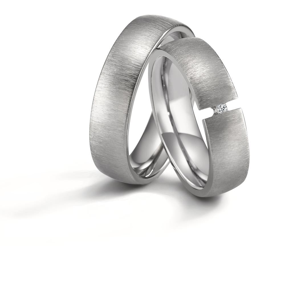 Partnerring Titan Diamant 0.025 ct, tw-si