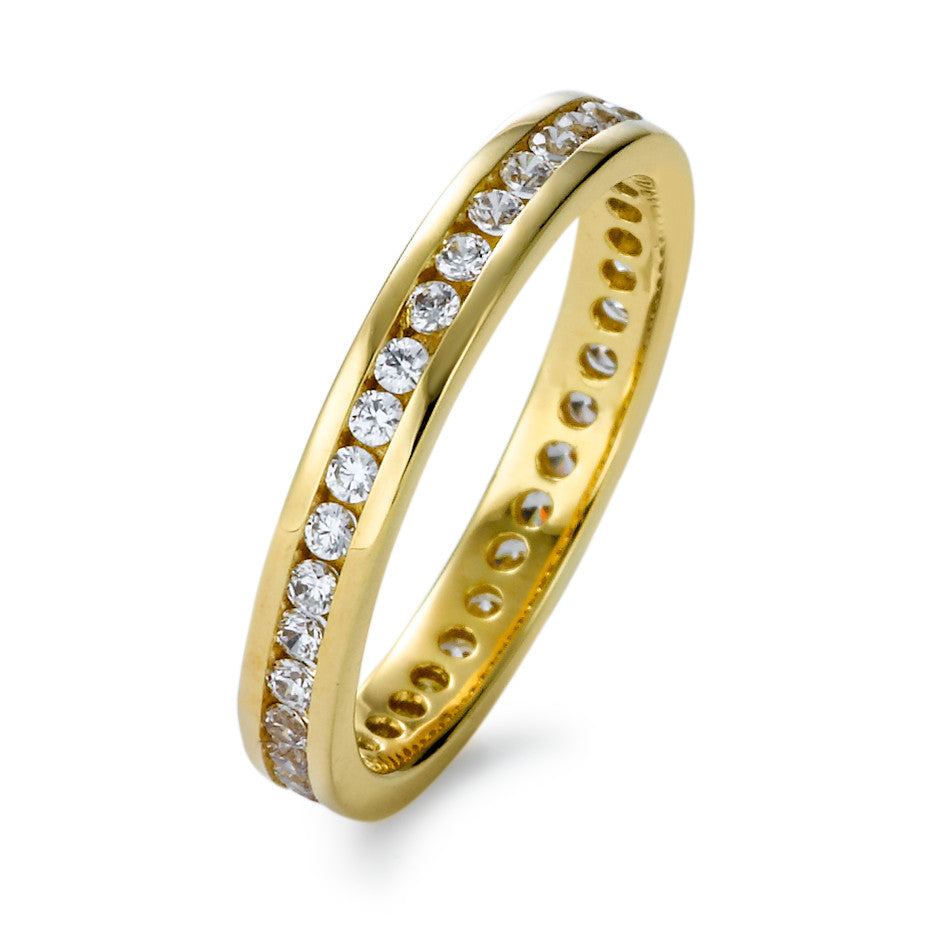 Memory Ring 750/18 K Gelbgold Zirkonia