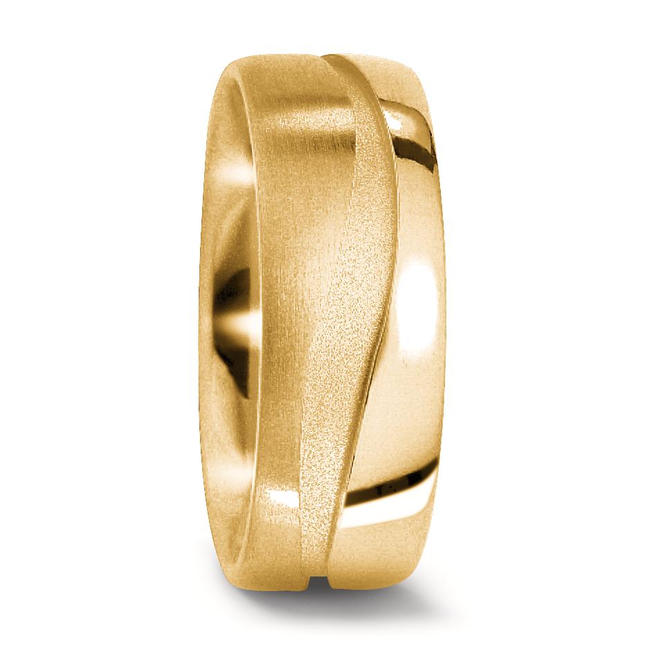 Partnerring 750/18 K Gelbgold