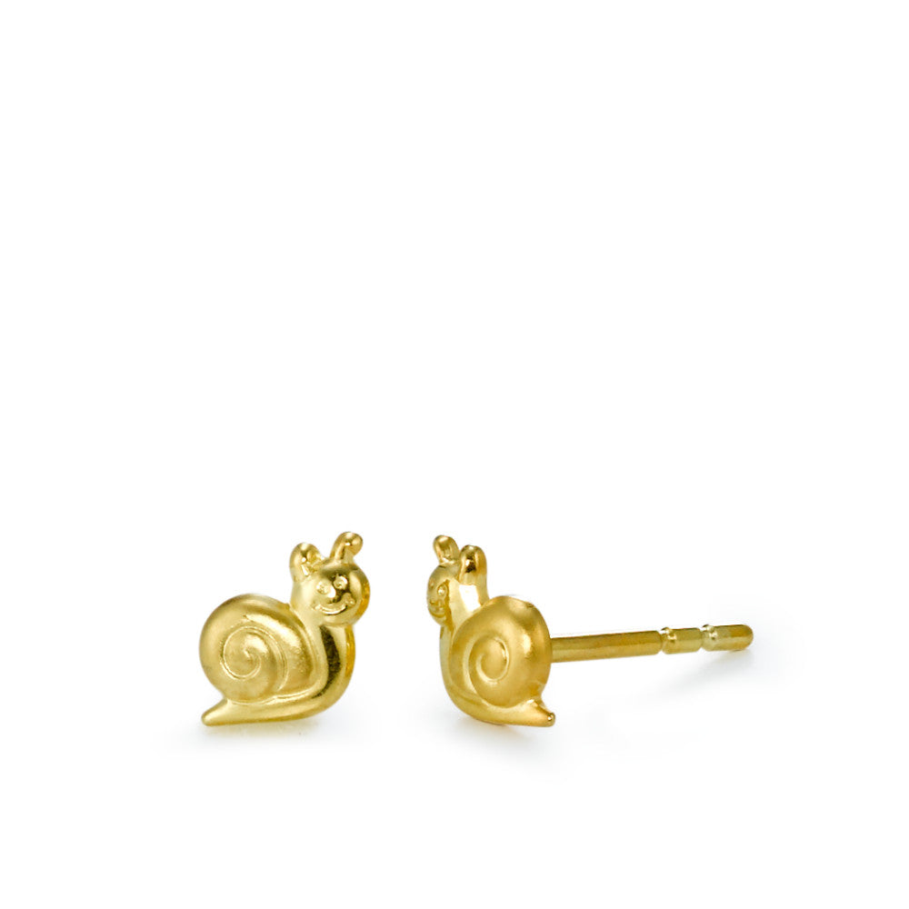 Ohrstecker 375/9 K Gelbgold Schnecke