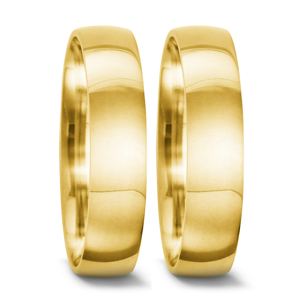 Partnerring 750/18 K Gelbgold