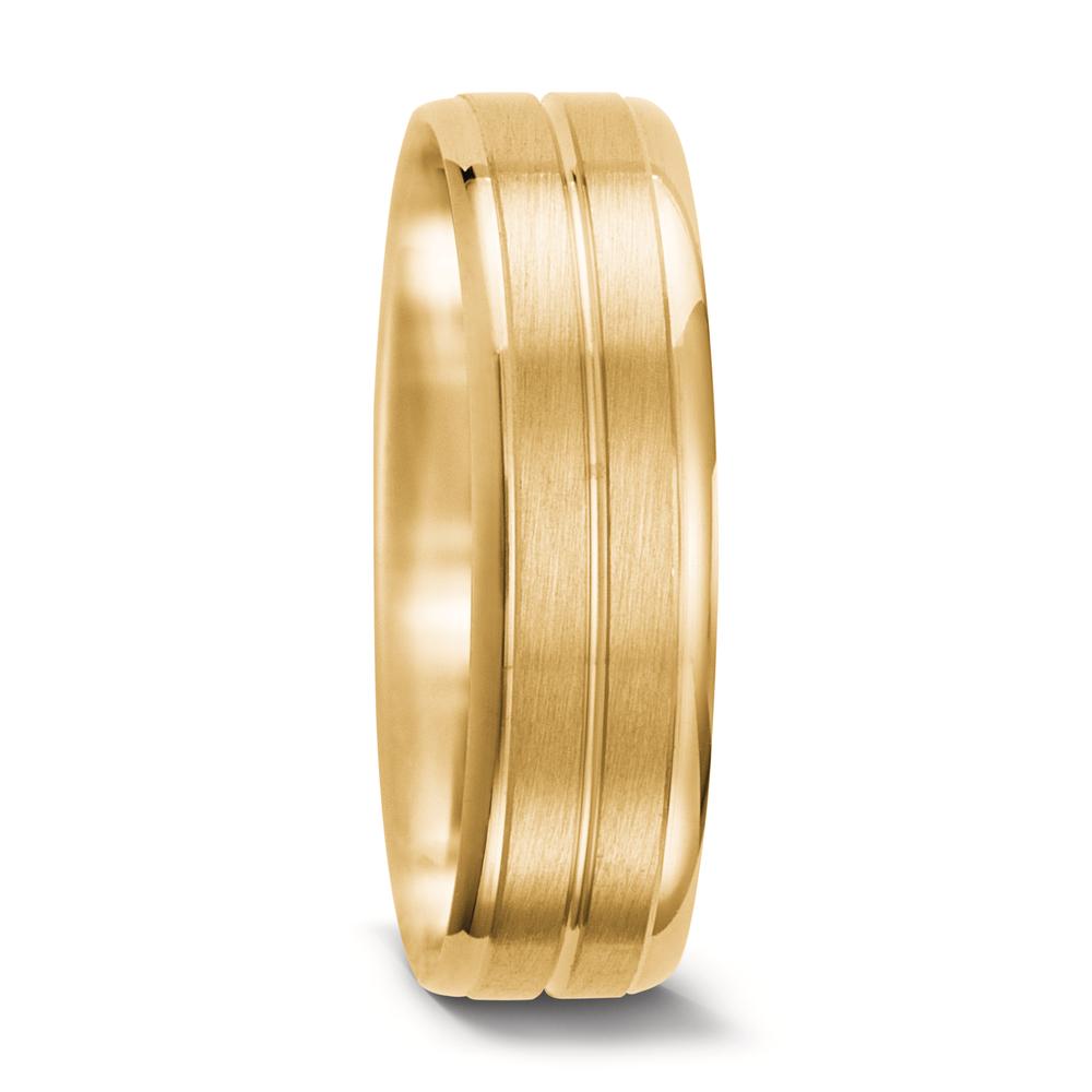 Partnerring 750/18 K Gelbgold