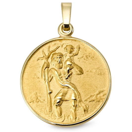 Anhänger 375/9 K Gelbgold St. Christopherus