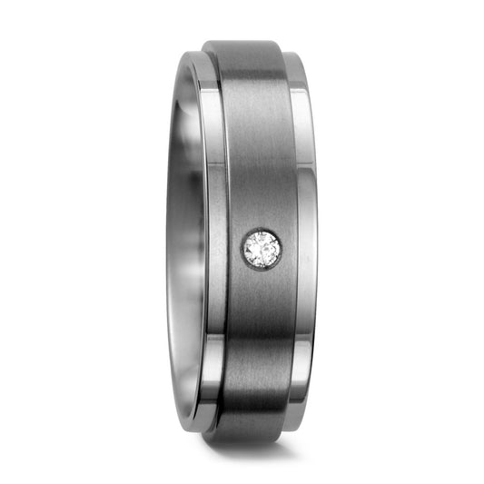 Partnerring Titan Diamant 0.03 ct, w-si