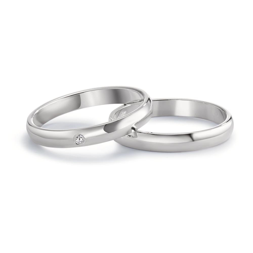 Partnerring Silber