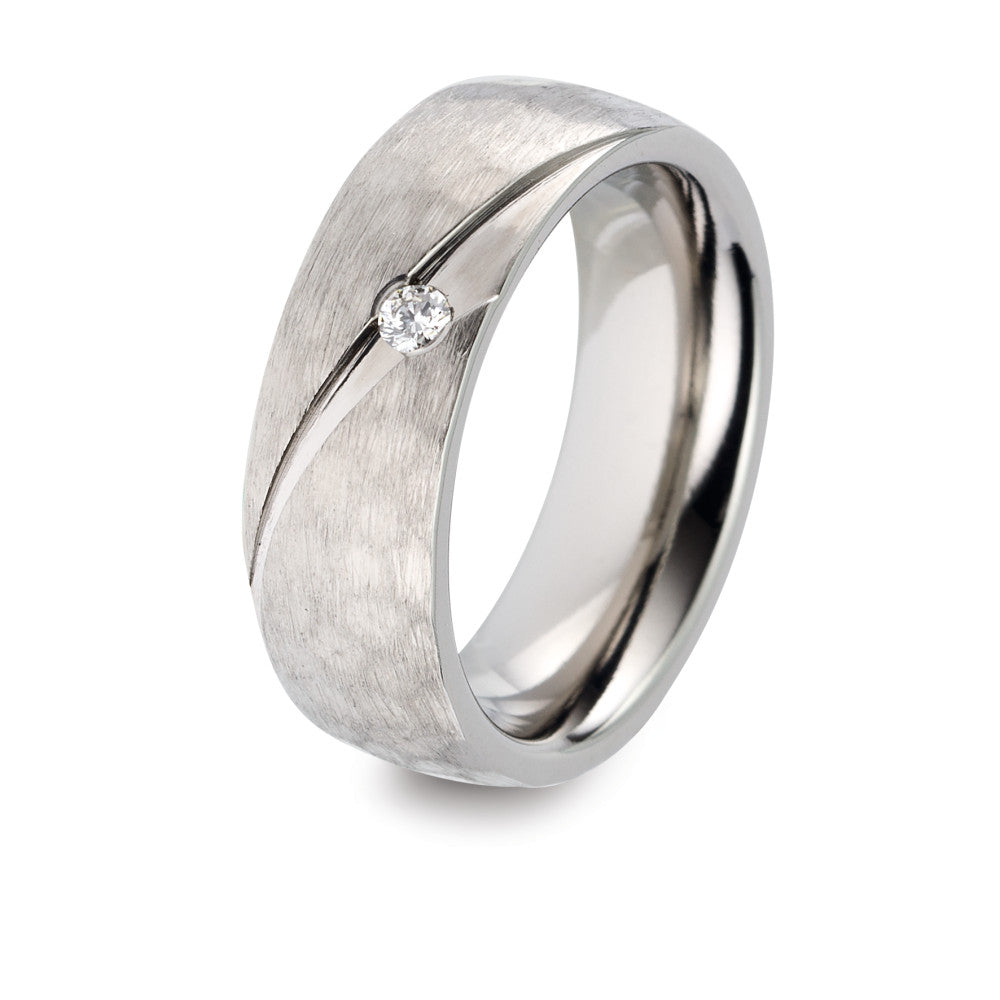 Partnerring Titan Diamant 0.05 ct, w-si