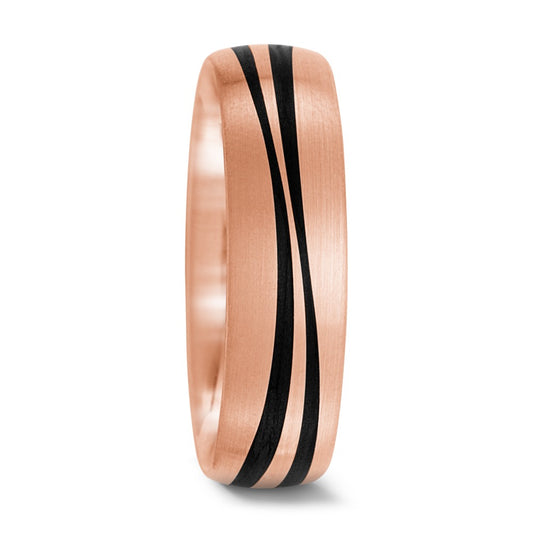 Partnerring 585/14 K Rosegold, Carbon