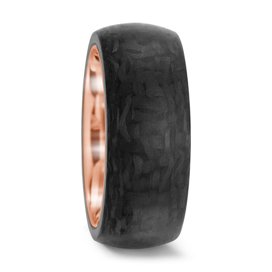 Partnerring 585/14 K Rosegold, Carbon