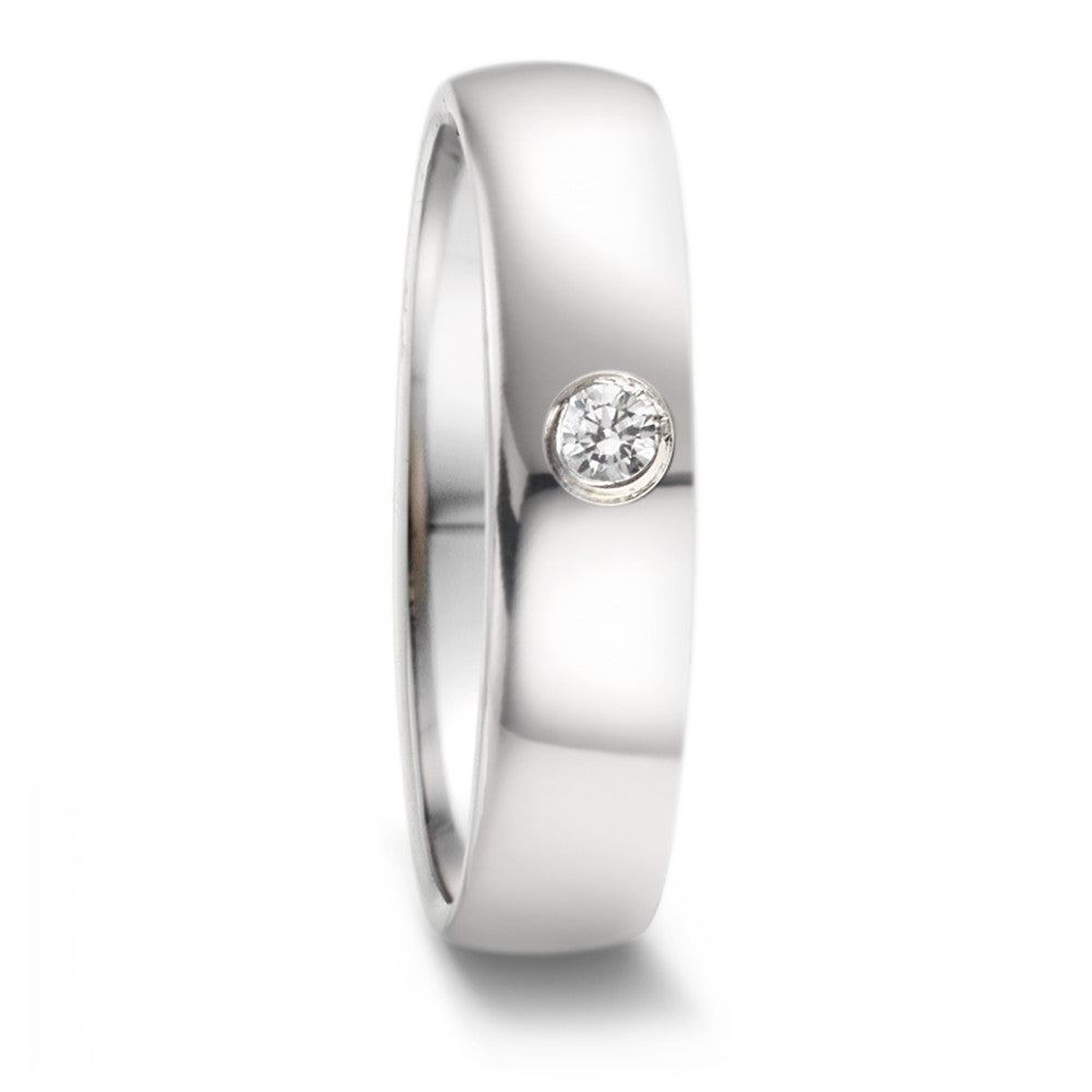 Partnerring Silber Zirkonia