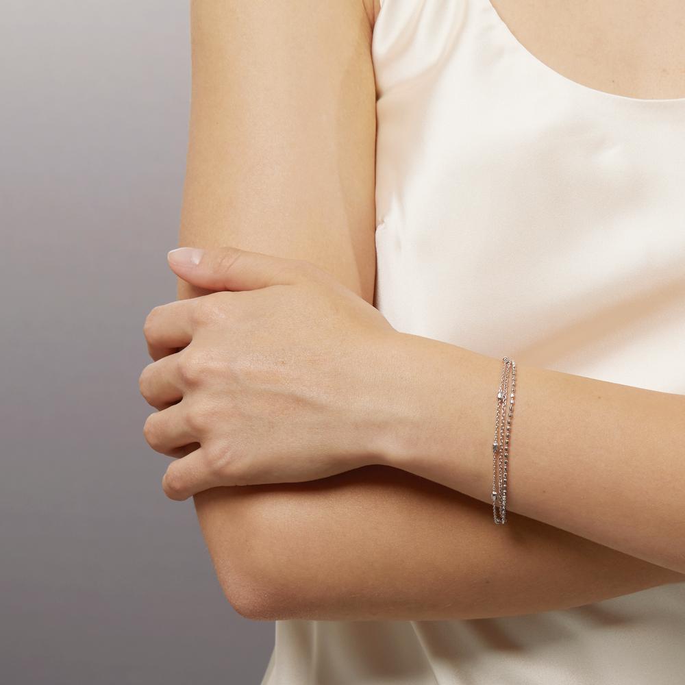 Armband Silber rhodiniert verstellbar