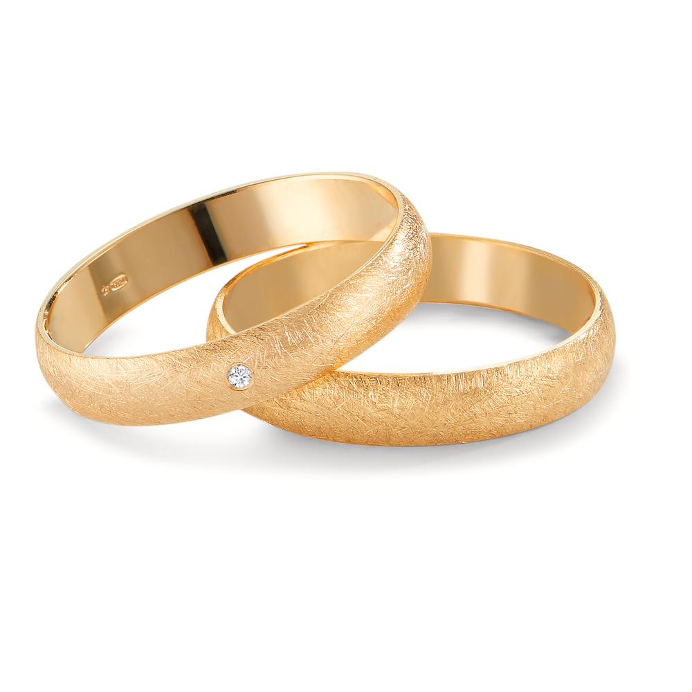 Partnerring 750/18 K Gelbgold