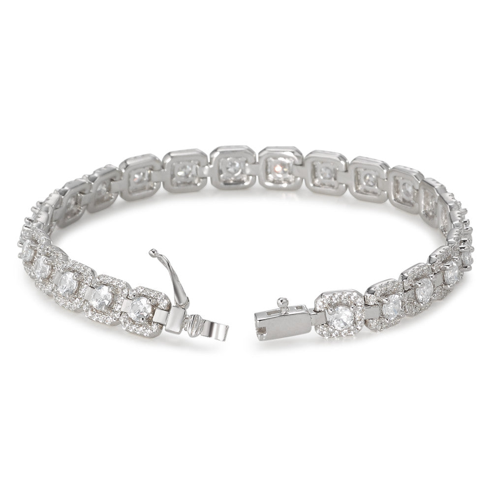 Armband Silber Zirkonia rhodiniert