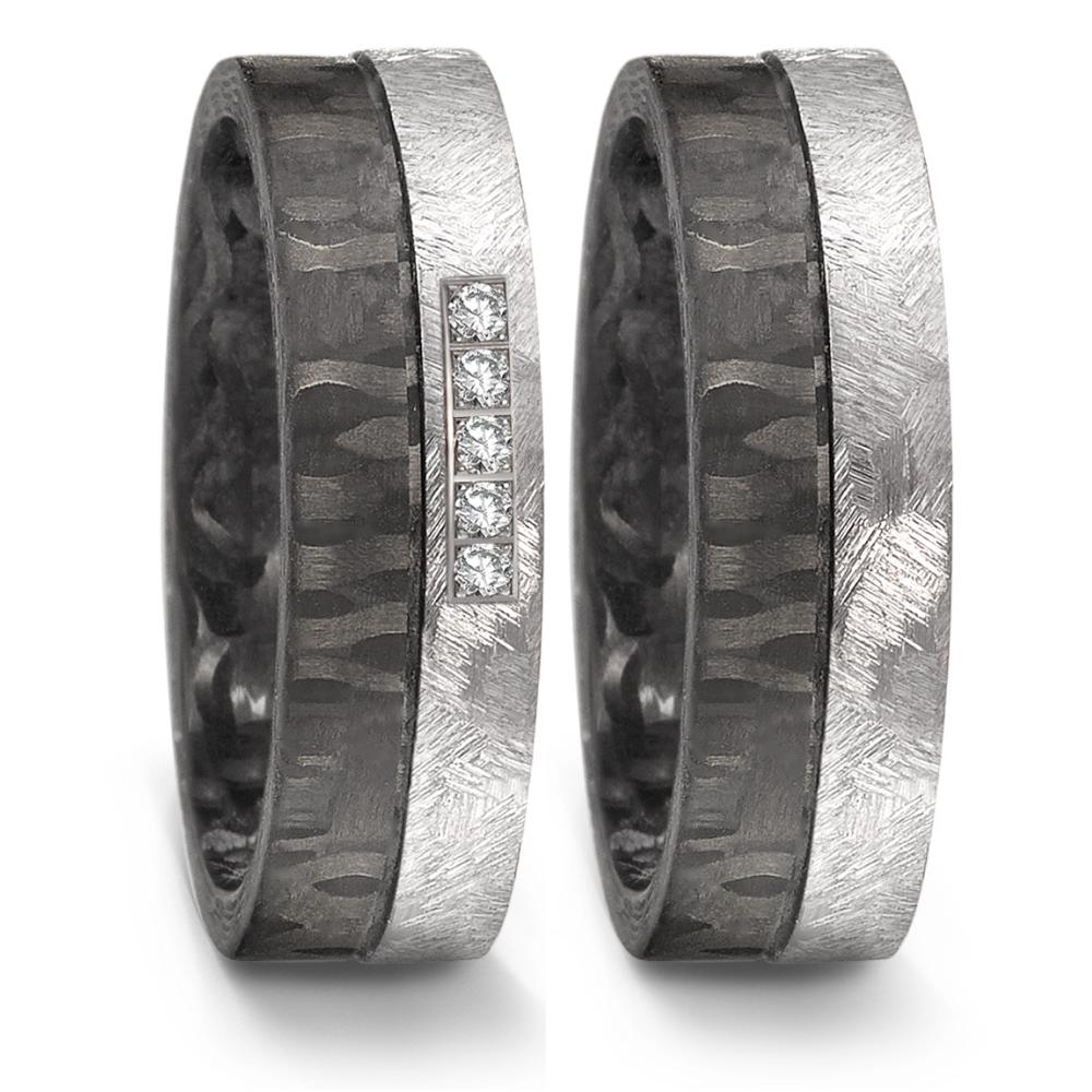 Partnerring 999 Tantal, Carbon