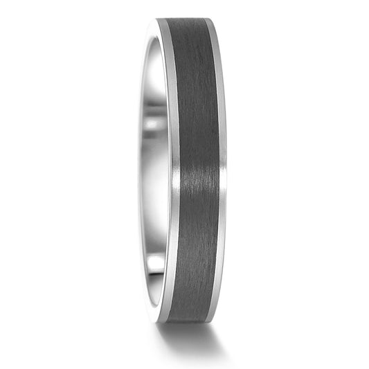 Partnerring Edelstahl, Carbon