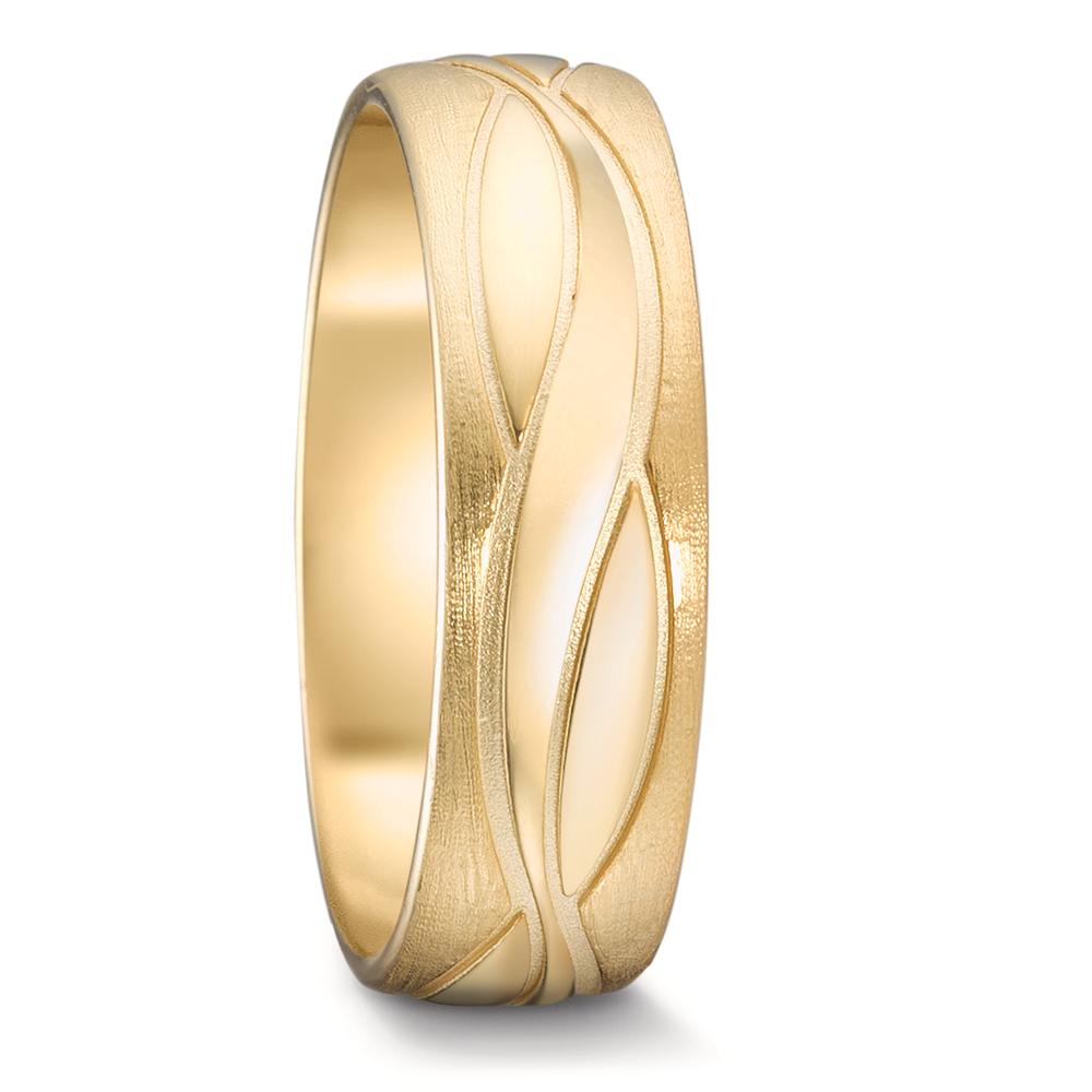 Partnerring 750/18 K Gelbgold