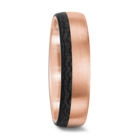 Partnerring 585/14 K Rosegold, Carbon