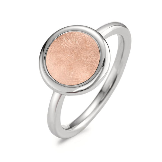 Fingerring Edelstahl rosé IP beschichtet Ø12 mm