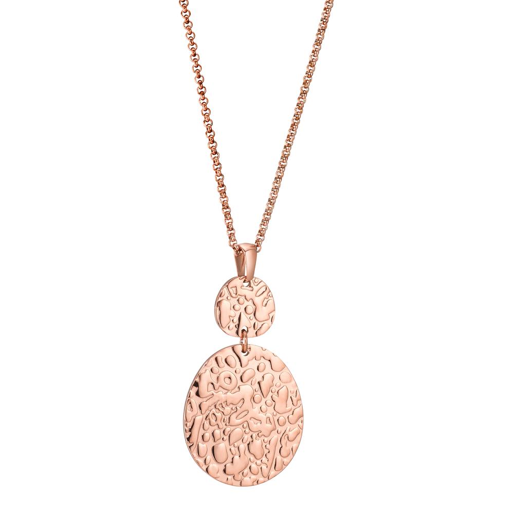 Collier Edelstahl rosé IP beschichtet verstellbar Ø25 mm