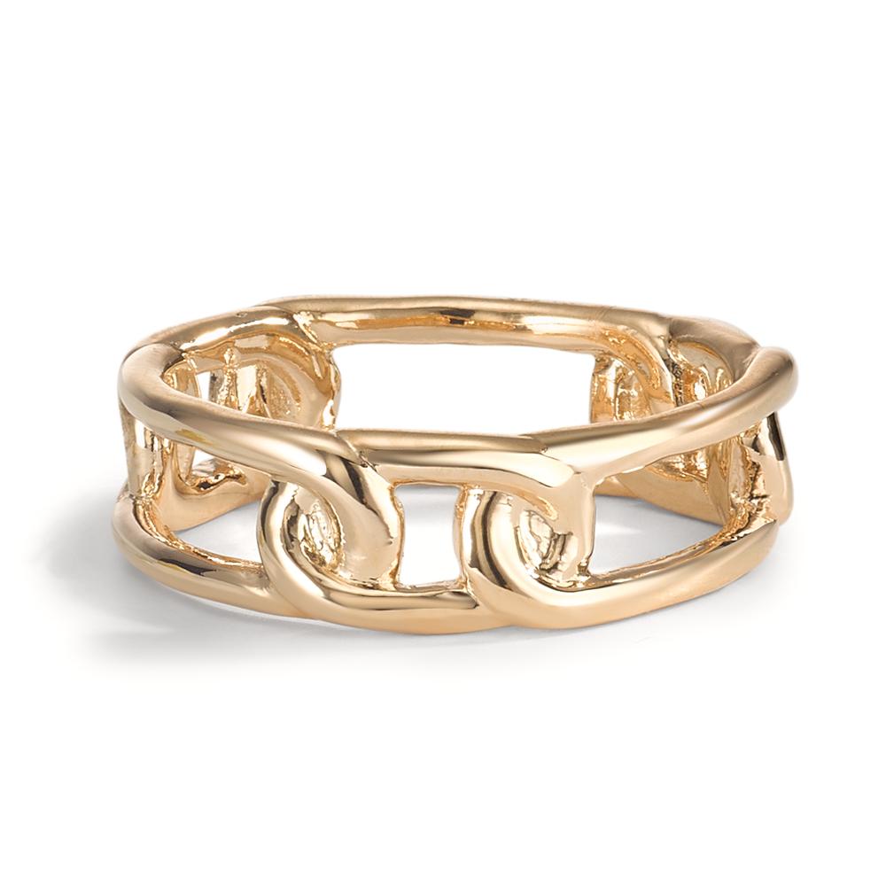 Fingerring Bronze gelb vergoldet