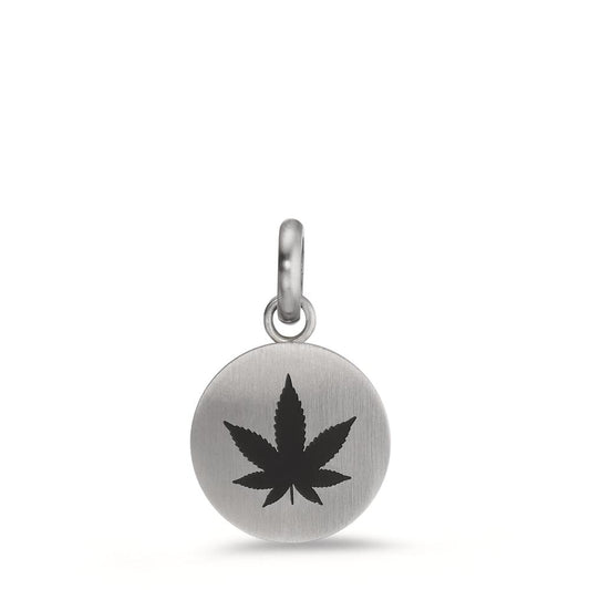 Signature Coin Cannabis Edelstahl emailliert Ø15,0mm