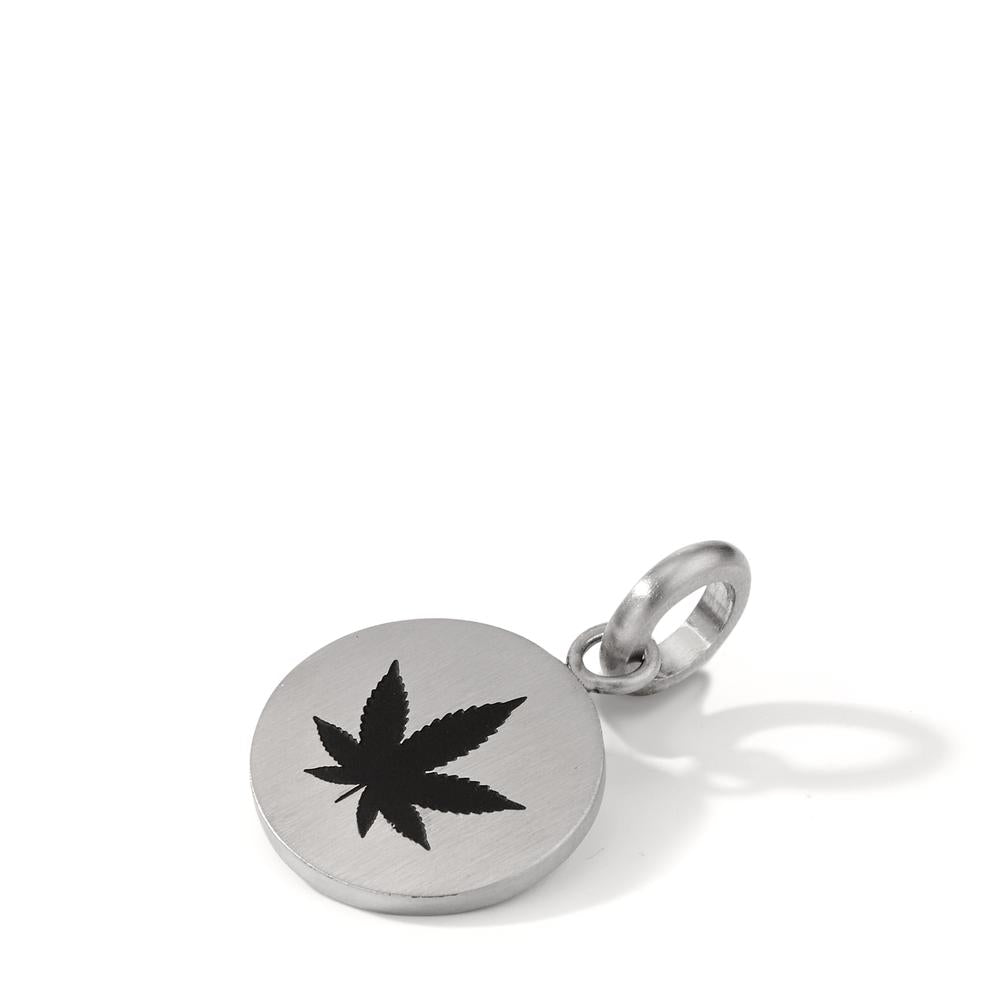 Signature Coin Cannabis Edelstahl emailliert Ø15,0mm