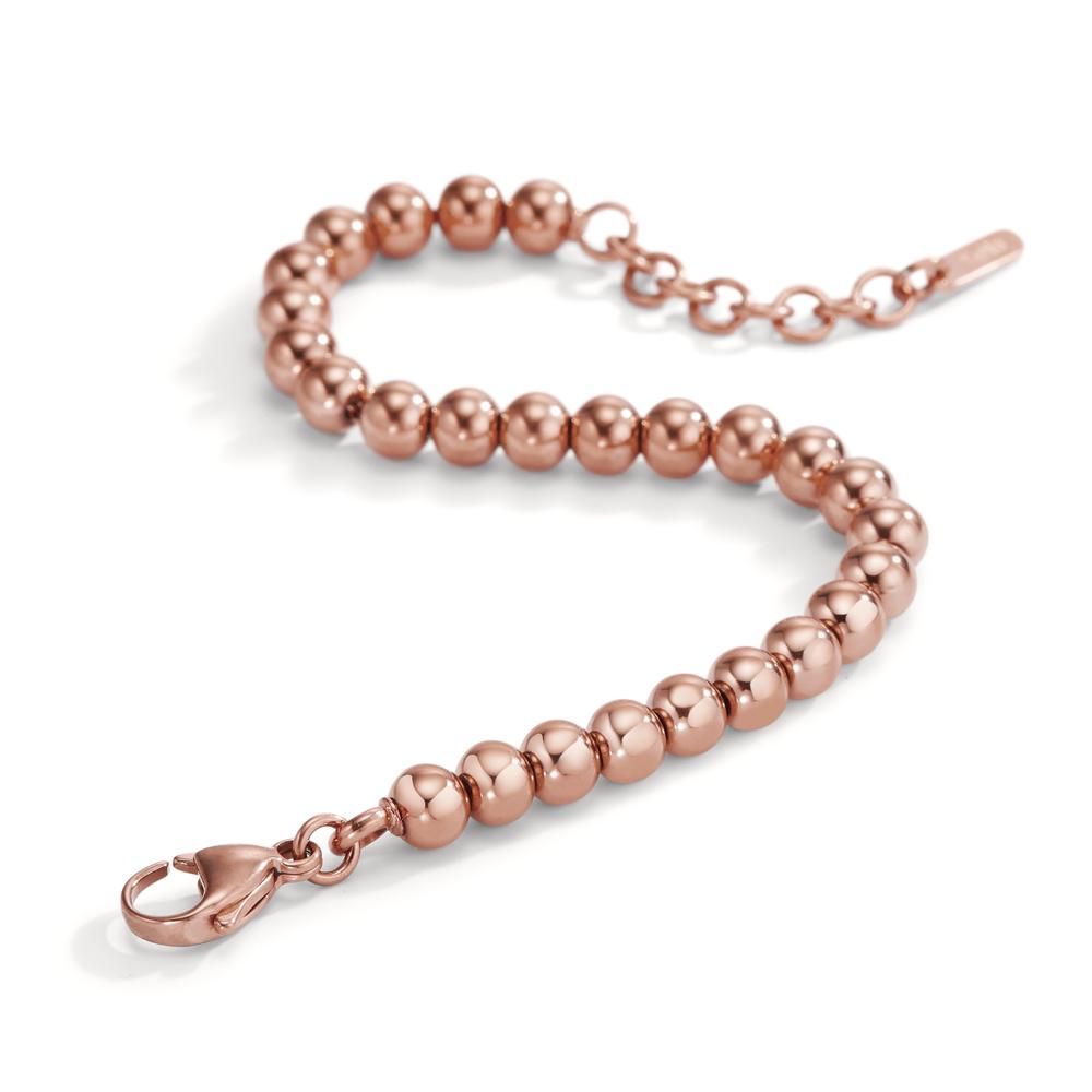 Kugelarmband Bola Rosé Ø6mm, 16,5- 19,5cm verstellbar