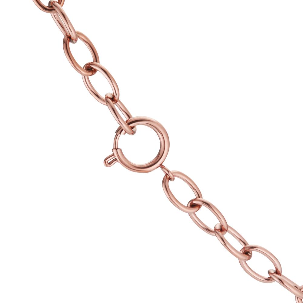 Collier Estelle Rosé aus Edelstahl IP beschichtet verstellbar