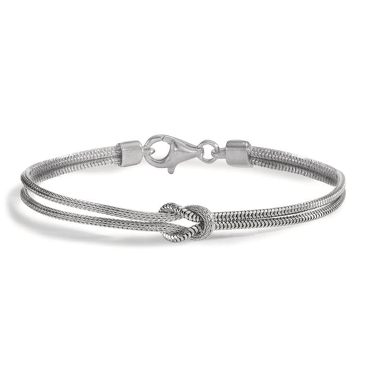 Armband Silber rhodiniert Knoten