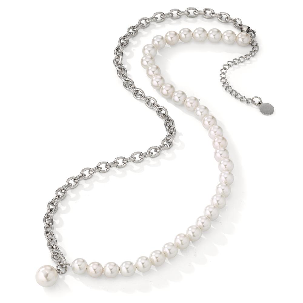 Collier Edelstahl shining Pearls verstellbar