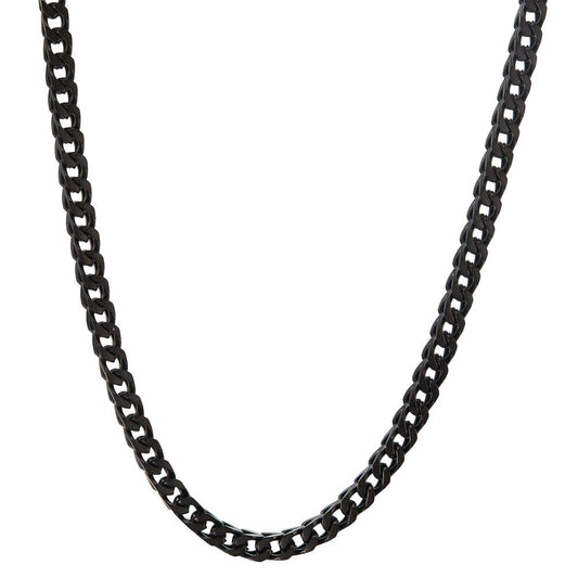 Collier Edelstahl schwarz IP beschichtet