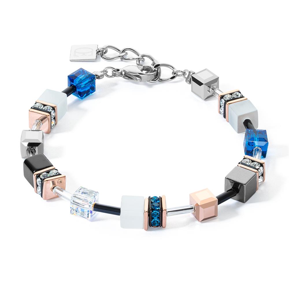 Armband Edelstahl rosé IP beschichtet verstellbar