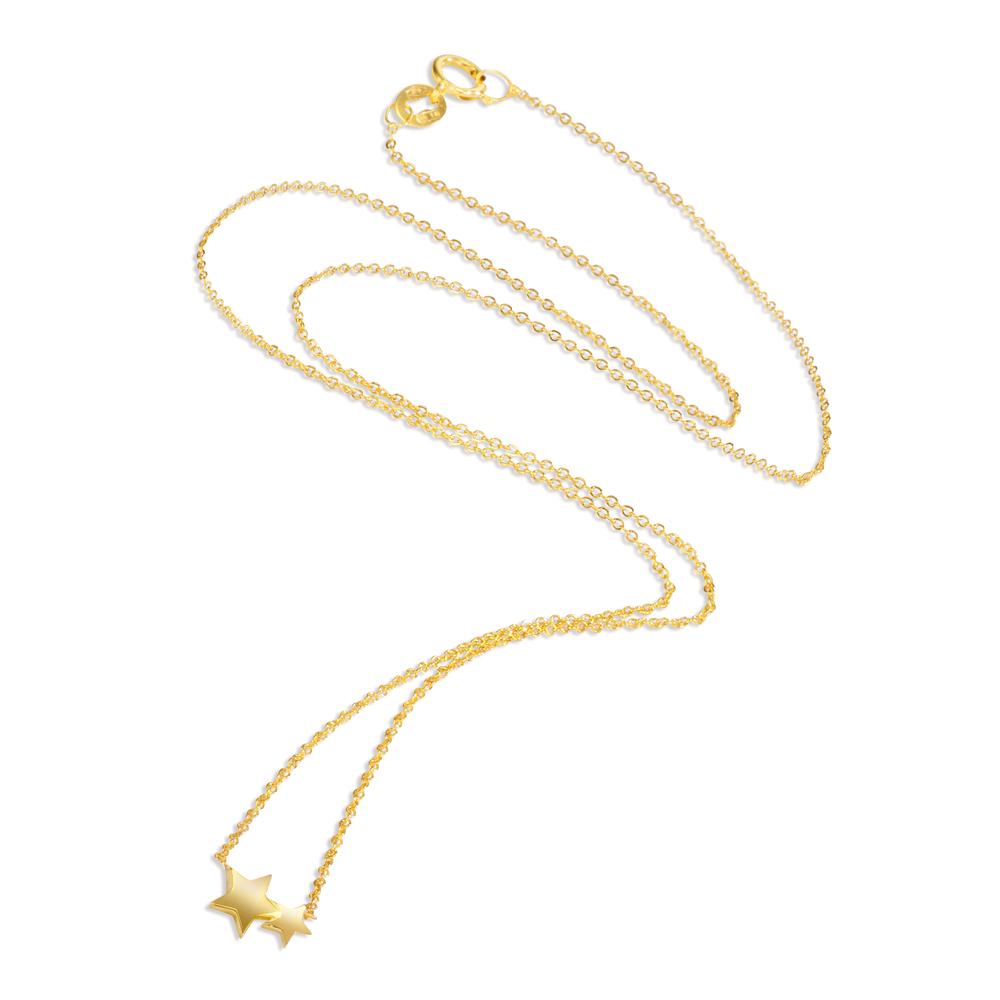 Collier 375/9 K Gelbgold Stern