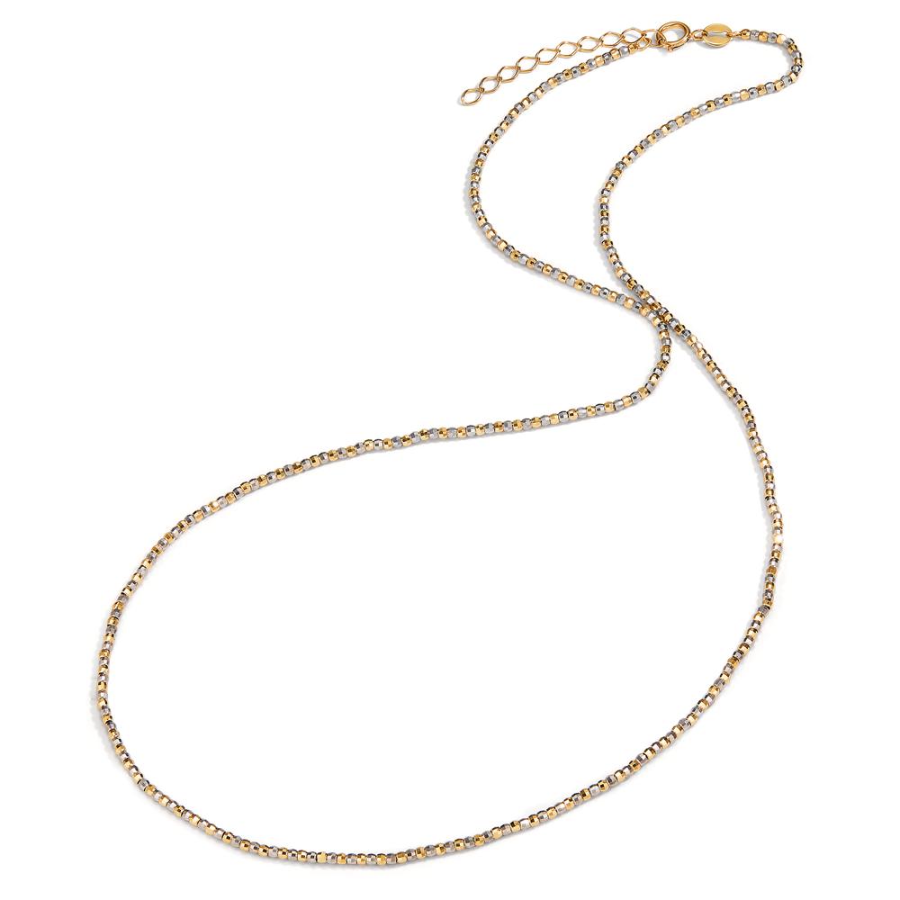 Collier 750/18 K Gelbgold, 750/18 K Weissgold verstellbar