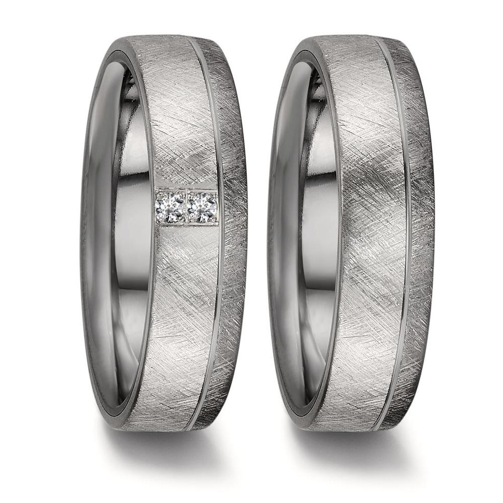 Partnerring 999 Tantal, 950 Platin