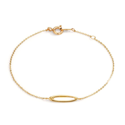 Armband 375/9 K Gelbgold verstellbar