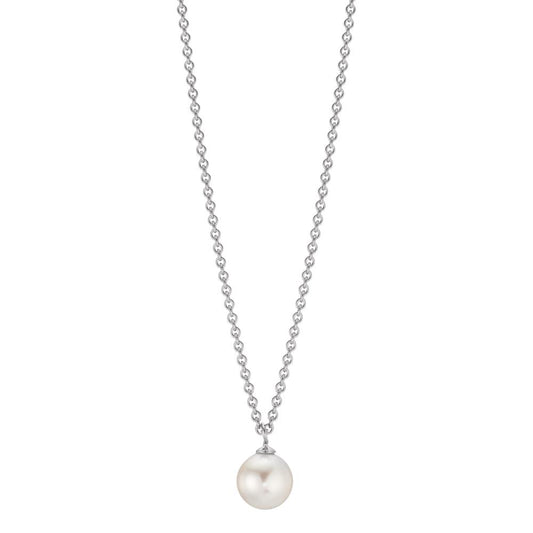 Collier Silber rhodiniert shining Pearls