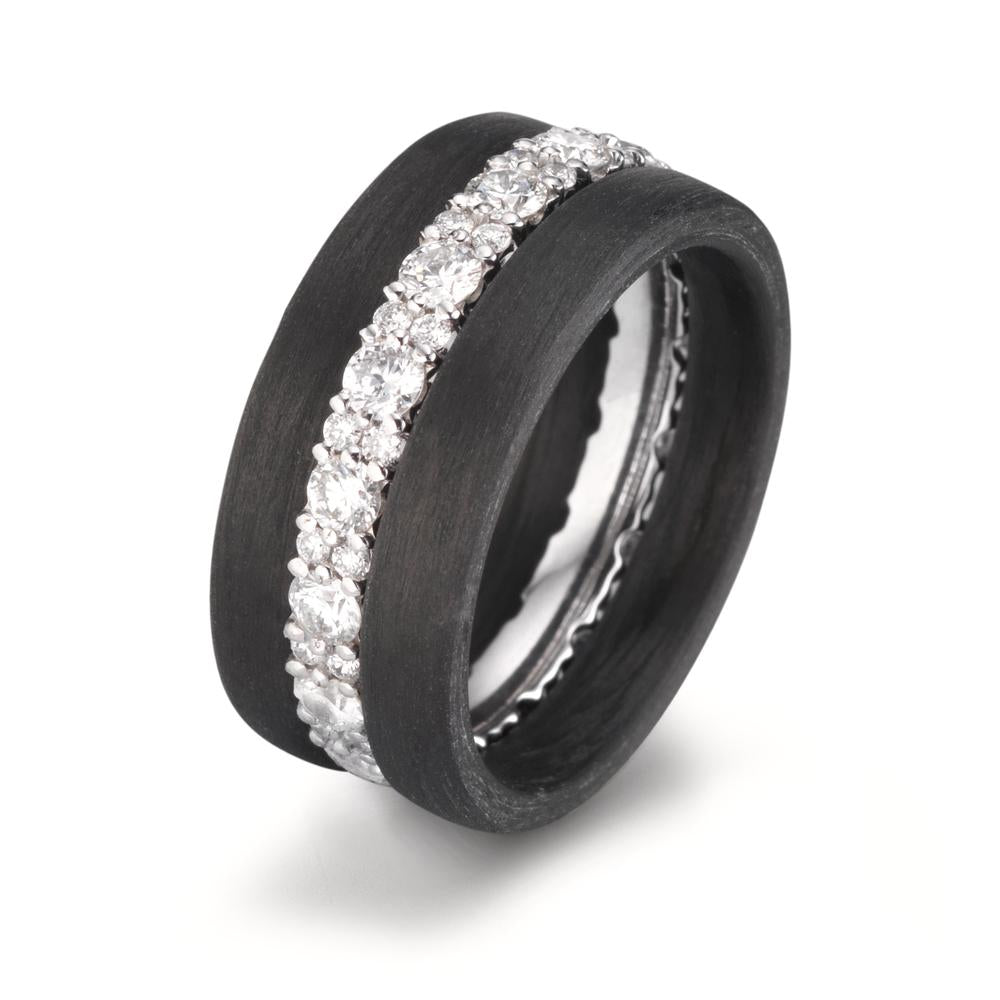 Ringset 3-teilig mit Diamant