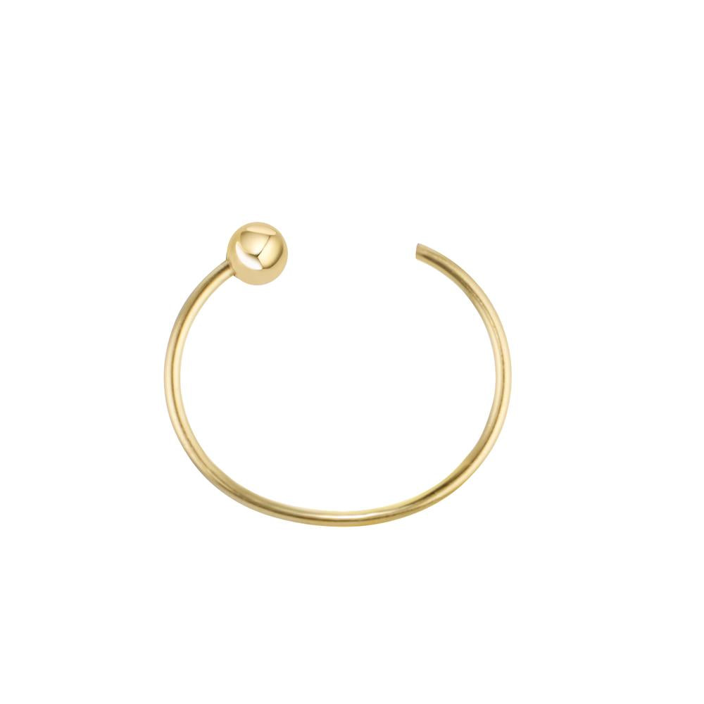 Piercing 750/18 K Gelbgold Ø9 mm