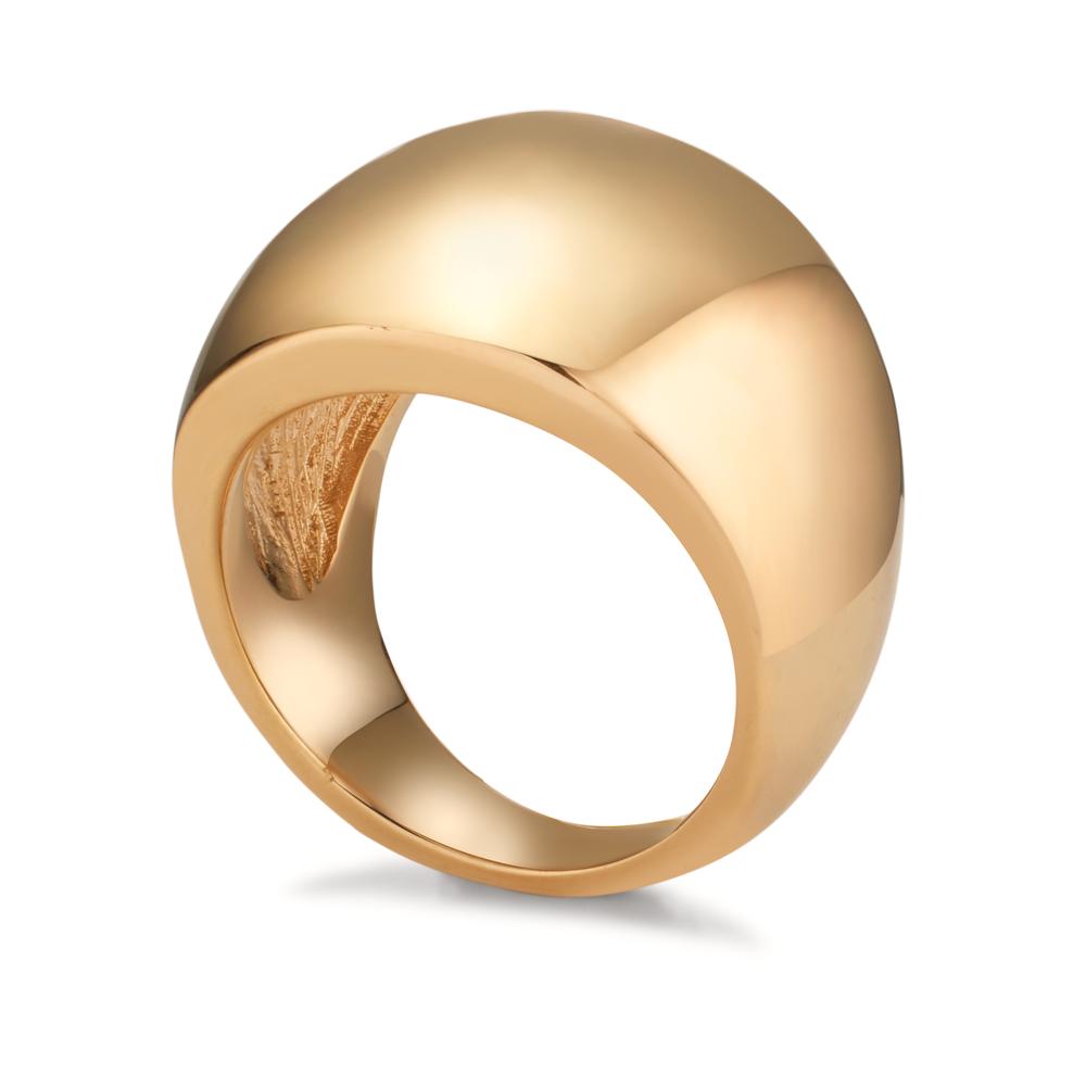 Fingerring Bronze vergoldet 3 Micron