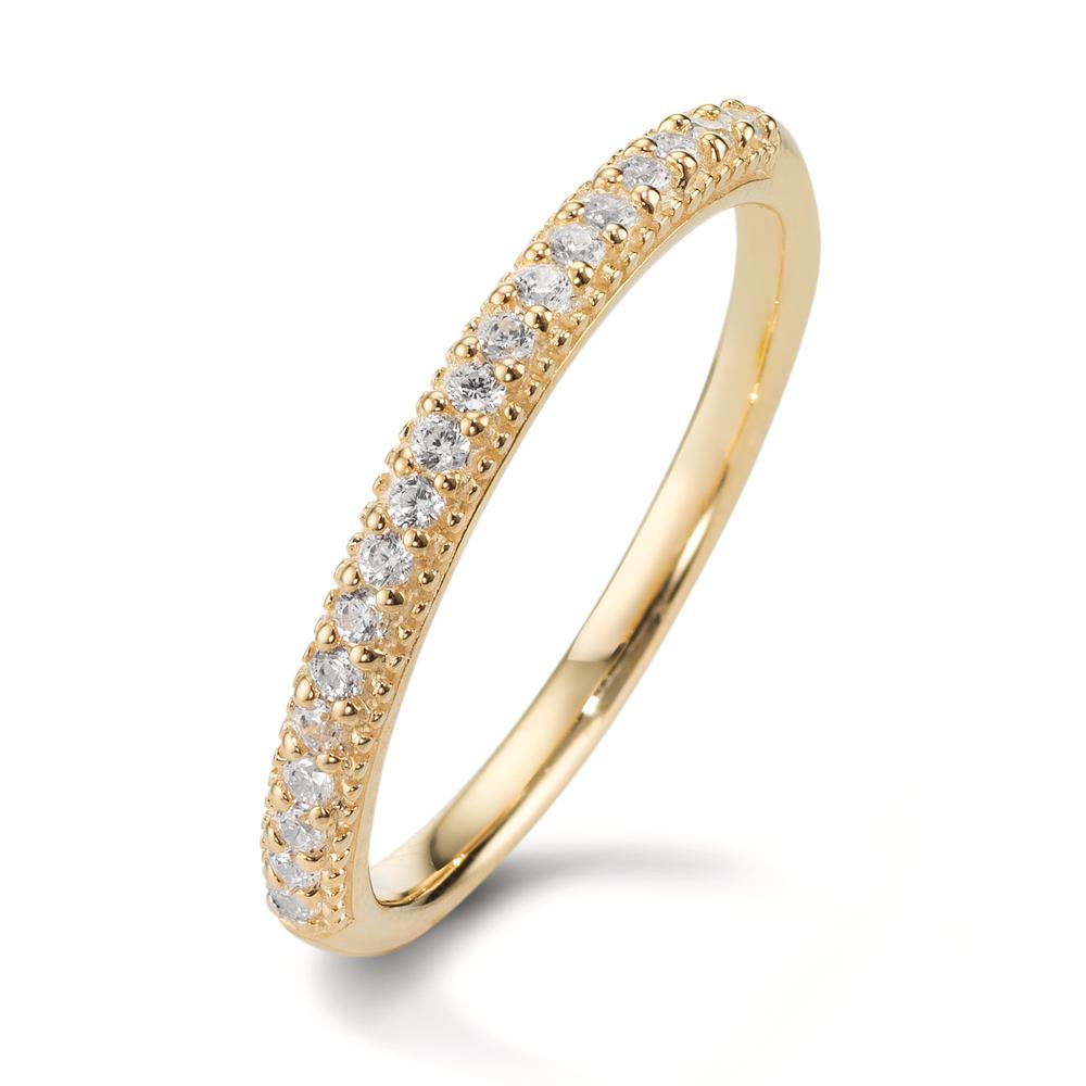 Memory Ring 375/9 K Gelbgold Zirkonia