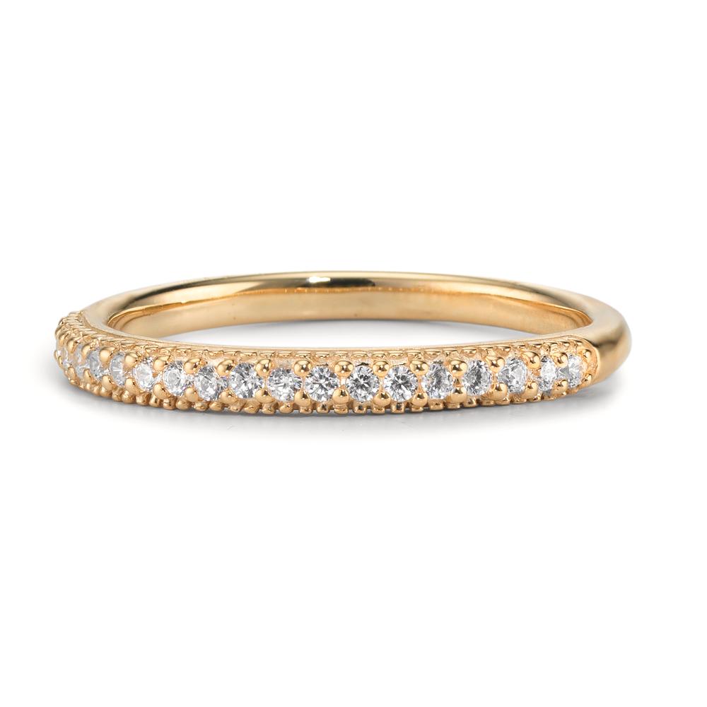 Memory Ring 375/9 K Gelbgold Zirkonia