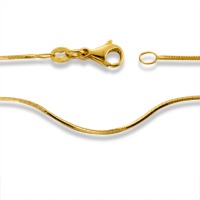 Halskette 750/18 K Gelbgold 42 cm