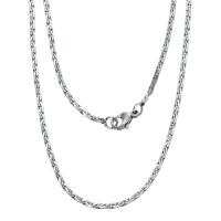 Collier Edelstahl 42 cm-568358