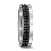 Partnerring Titan, Carbon Diamant 0.02 ct, w-si-572168