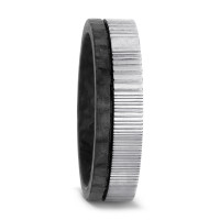 Partnerring Damaszener Stahl, Carbon-575040